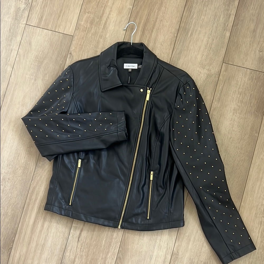 Calvin Klein Black Studded Women's Jacket
